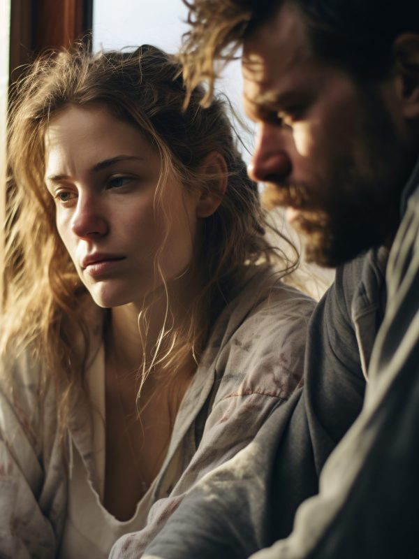 close-up-sad-couple-together